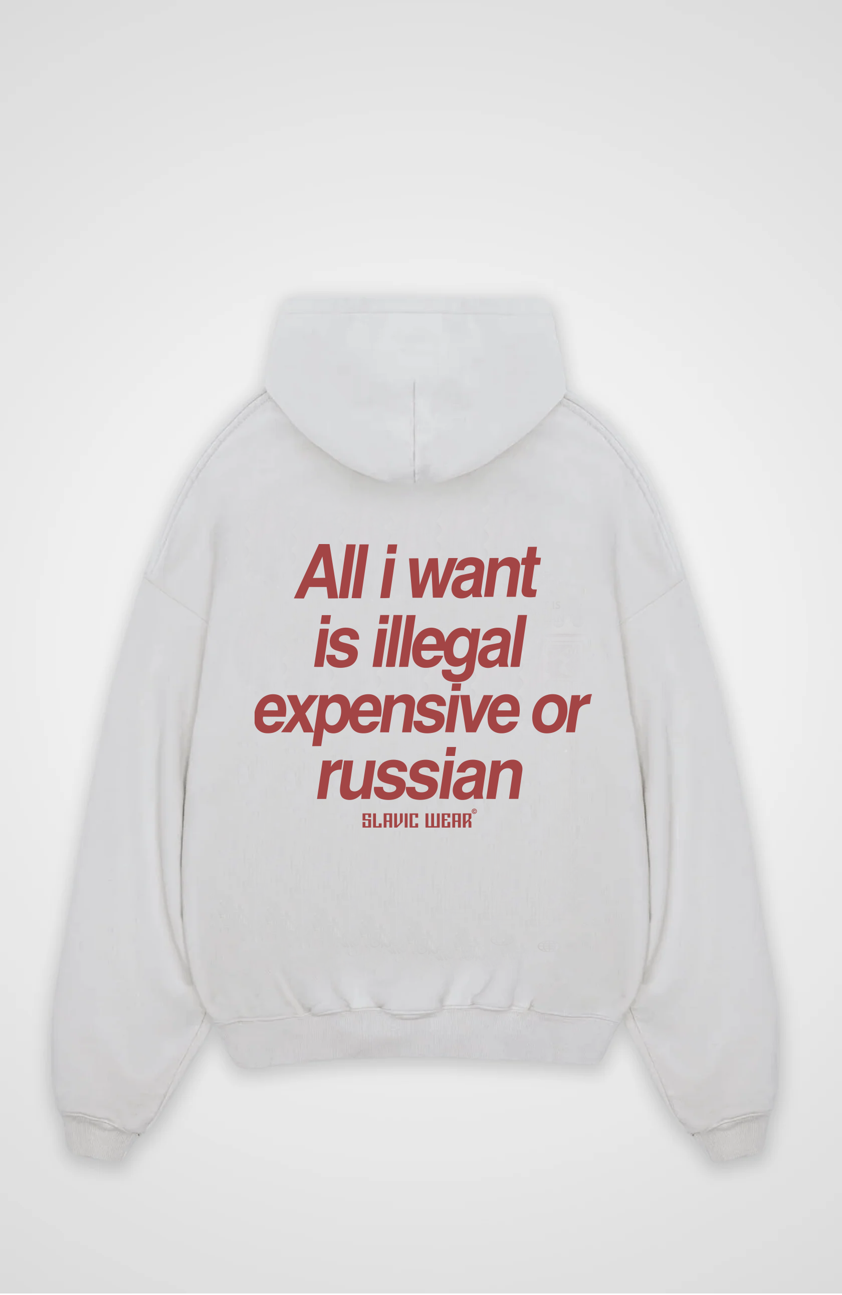 All I want - Oversized Hoodie