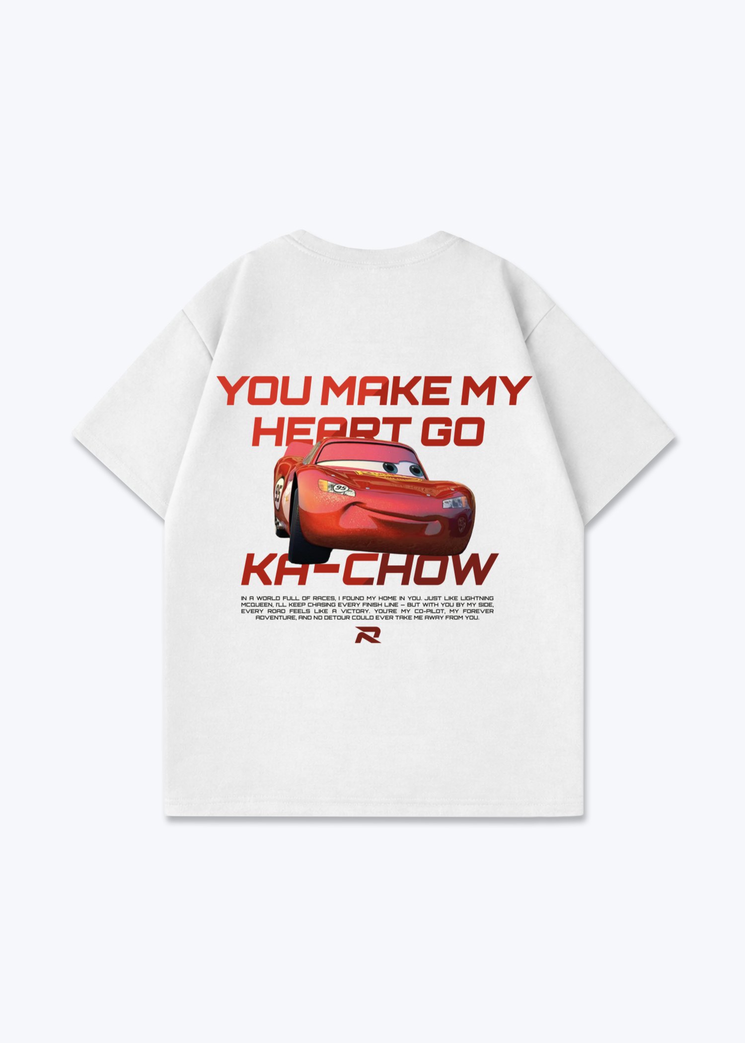 McQueen - White Back (Designed)