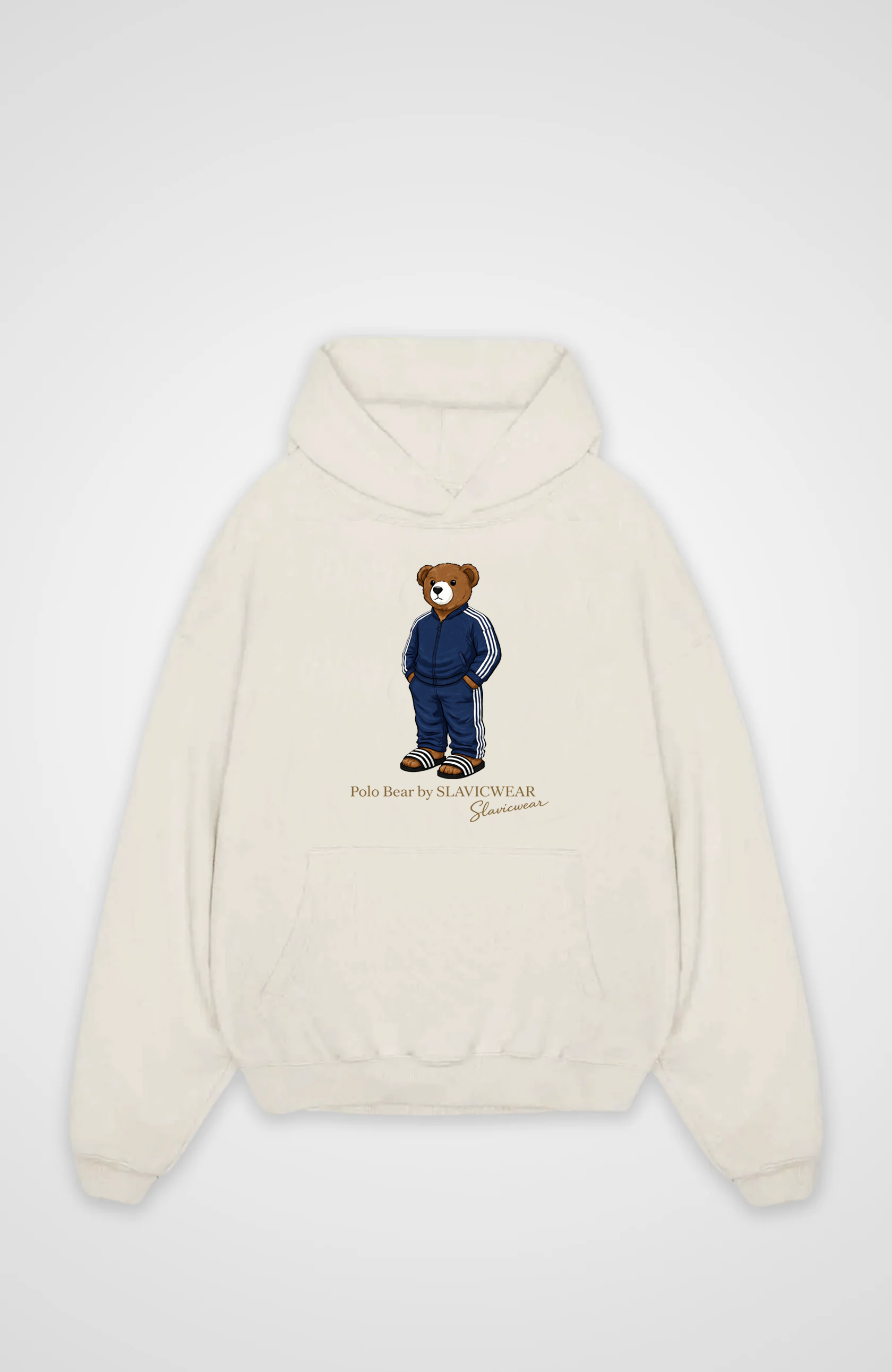 Polo Bear Slavic - Oversized Hoodie