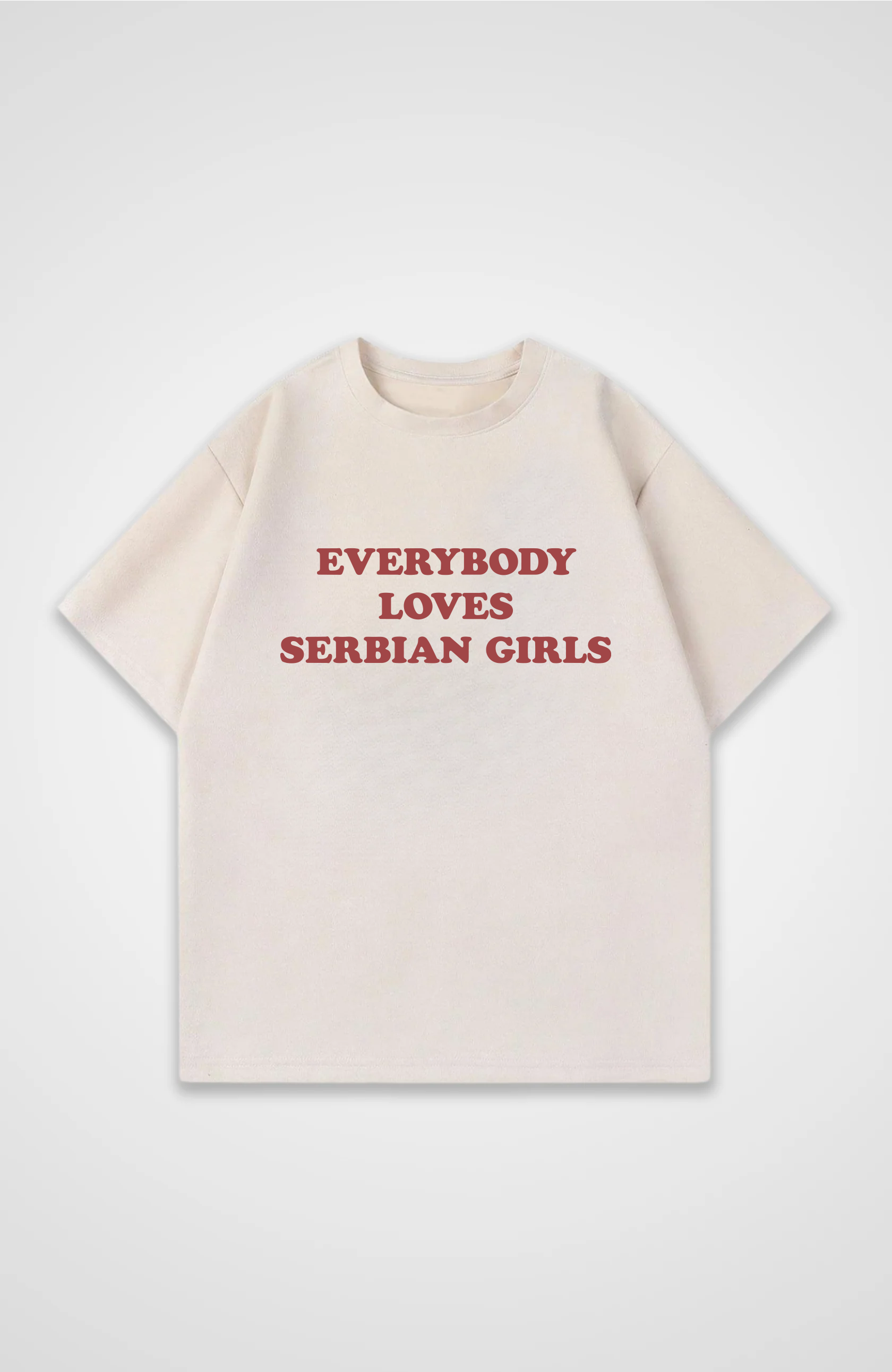 Serbian Girls - Oversized Shirt