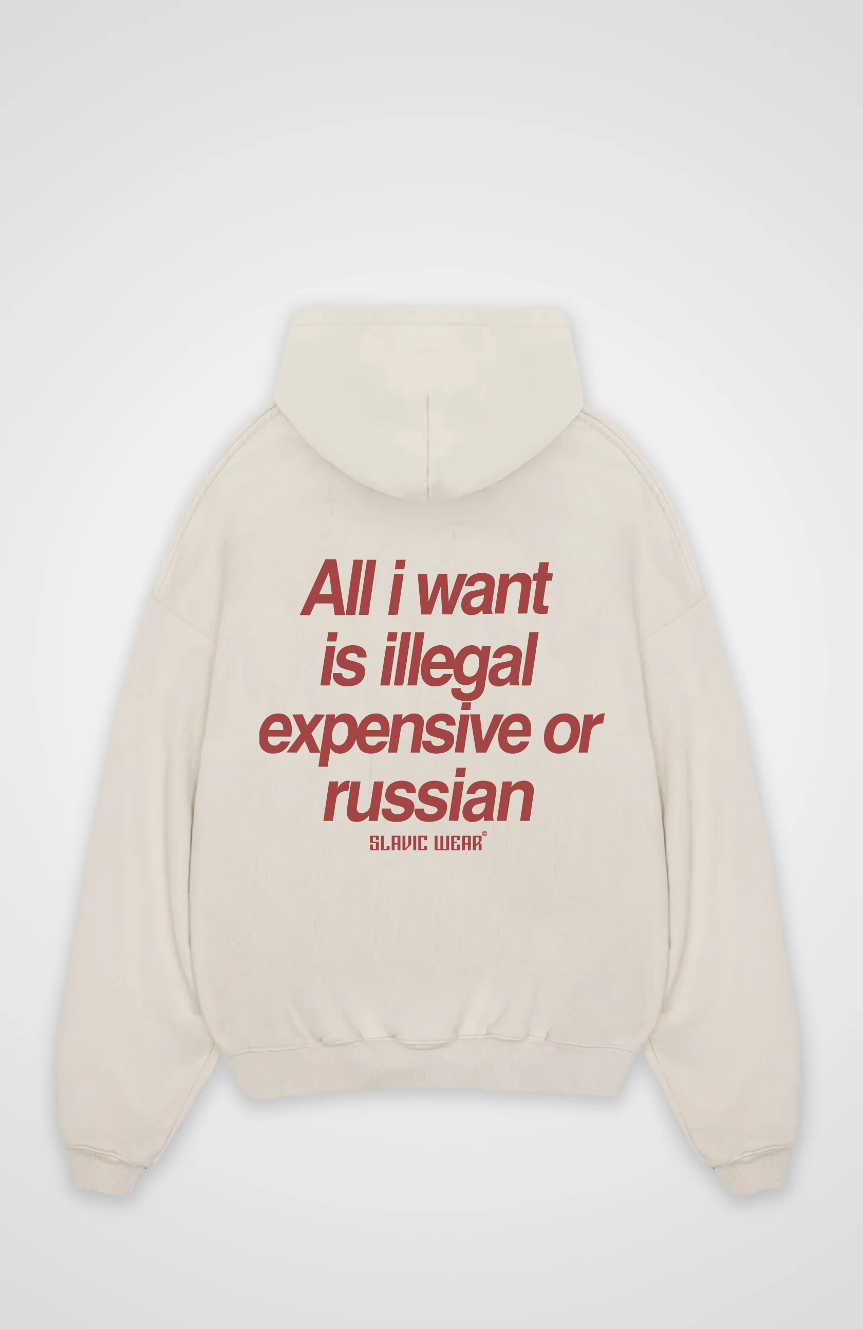 All I want - Oversized Hoodie