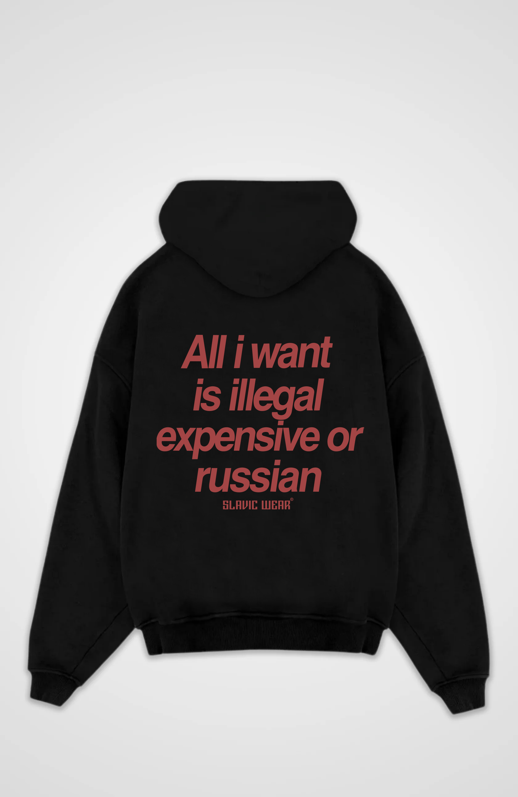 All I want - Oversized Hoodie