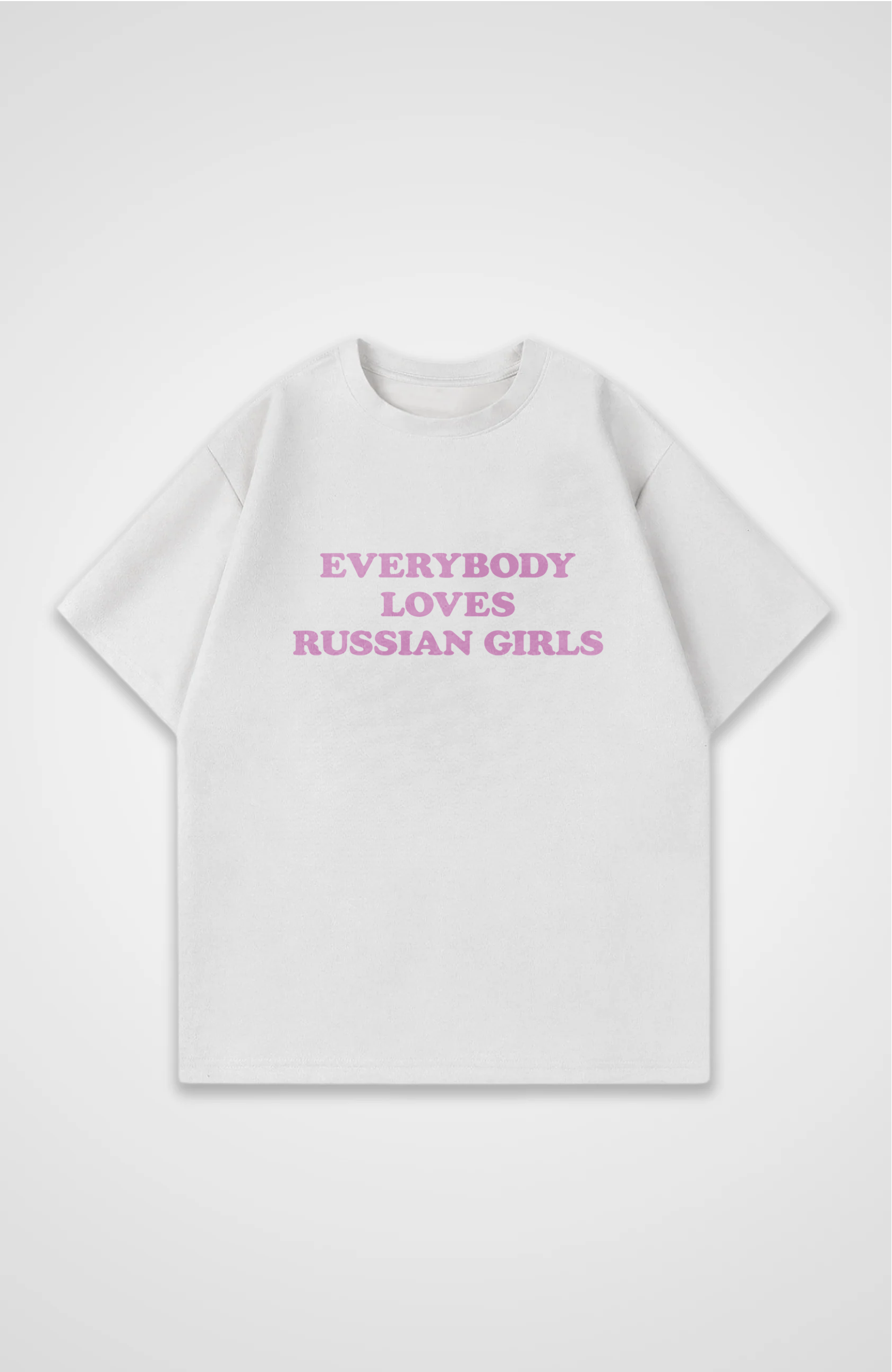 Russian Girls (Pink) - Oversized Shirt