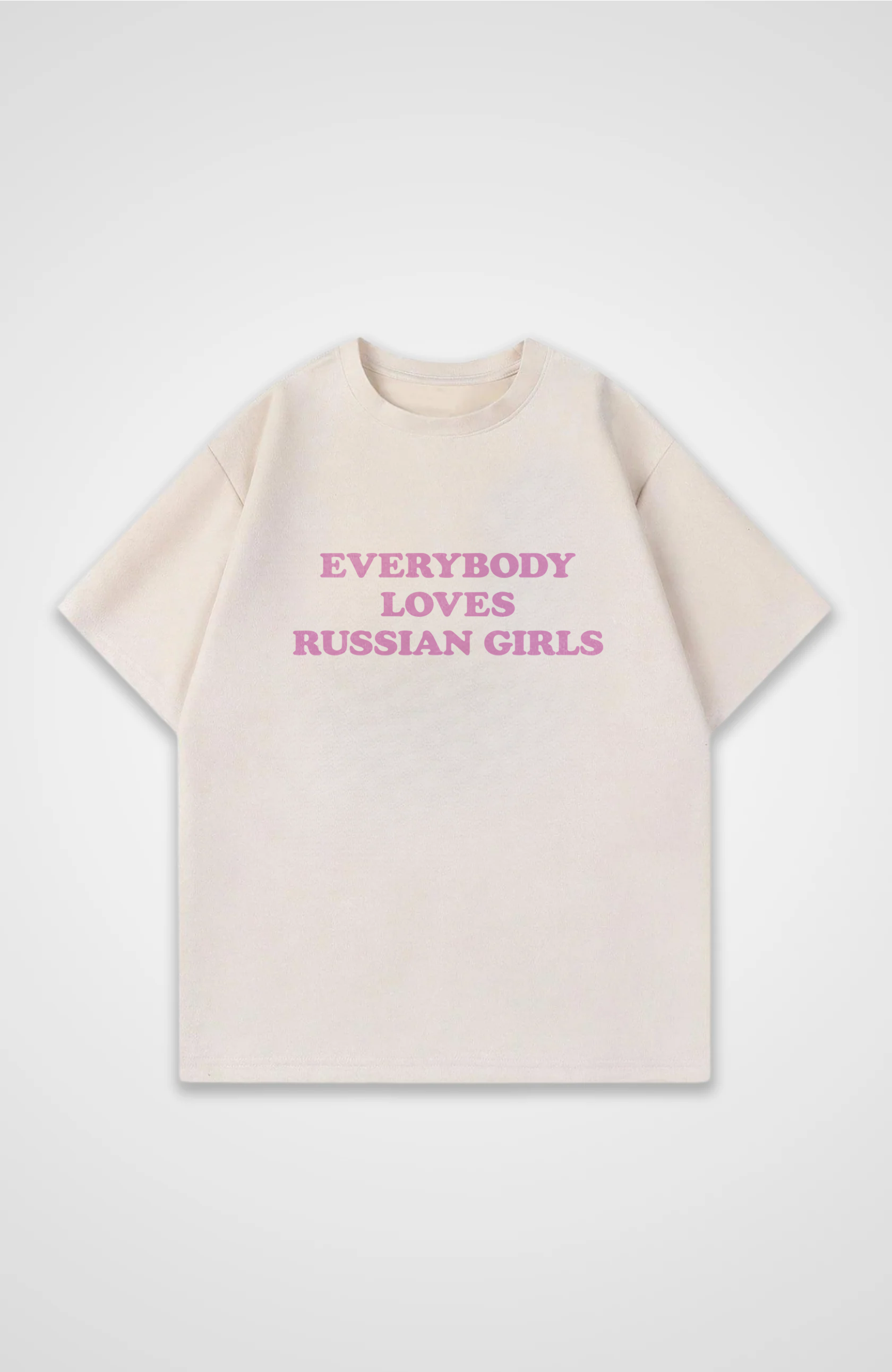 Russian Girls (Pink) - Oversized Shirt