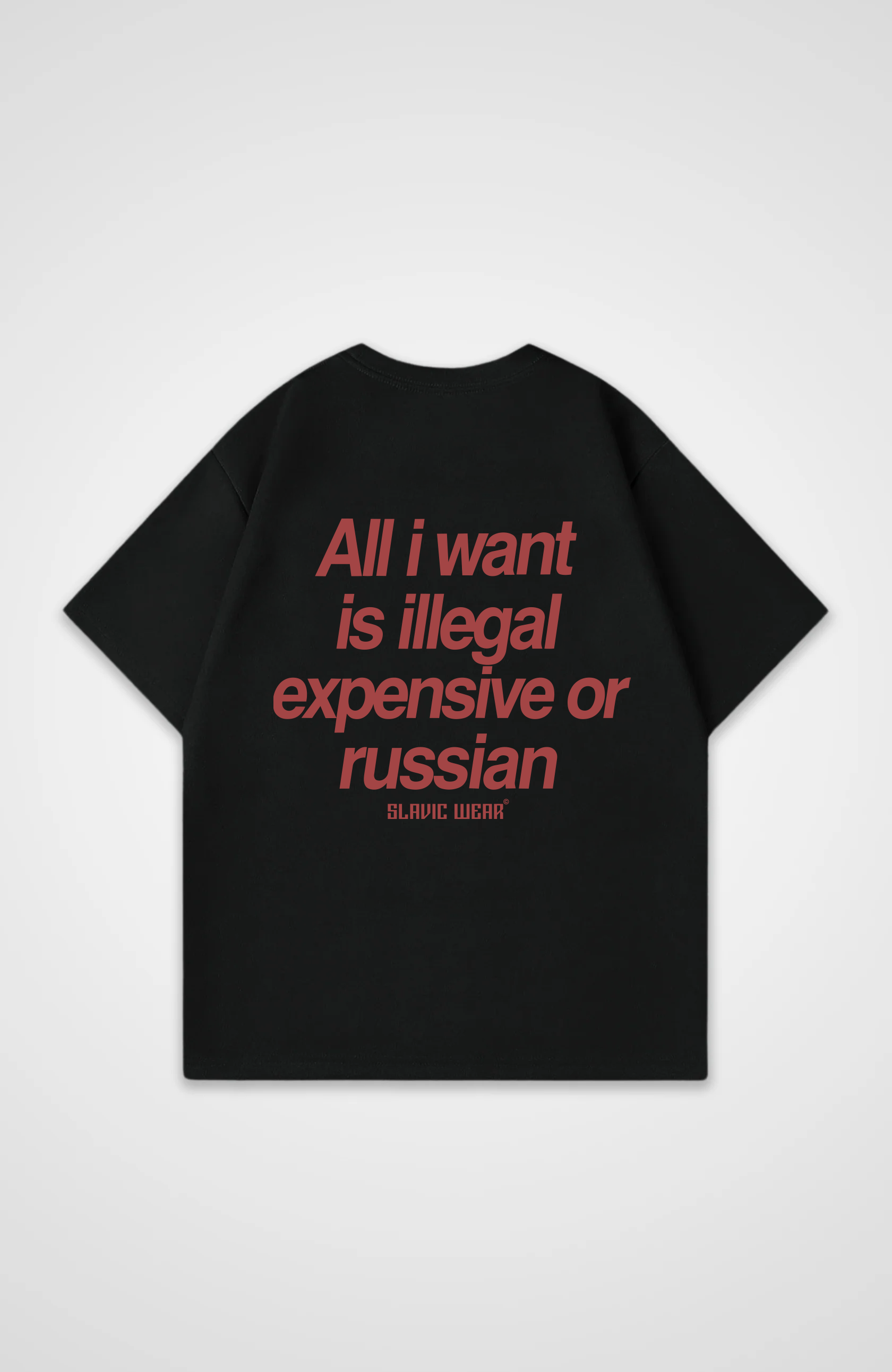 All I want - Oversized Shirt