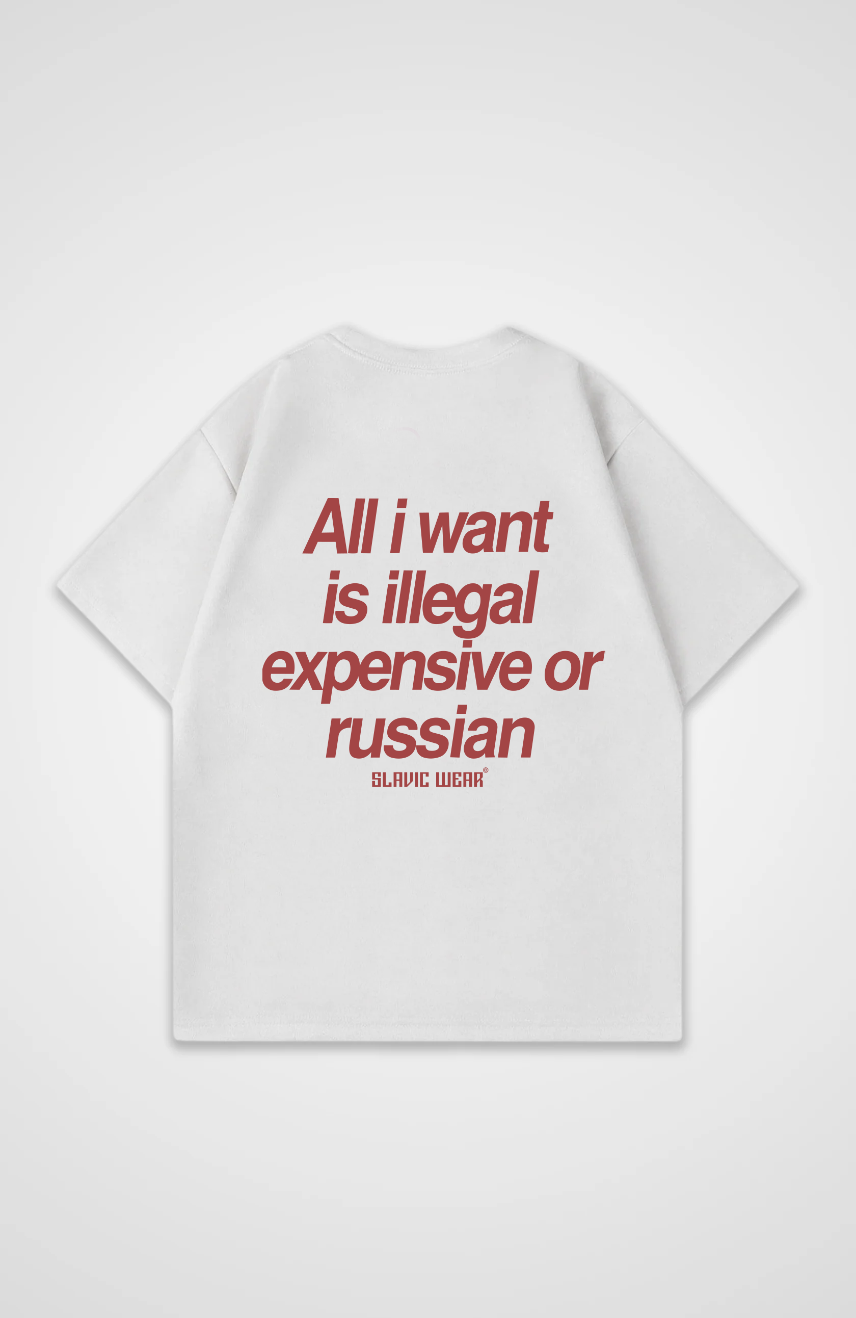 All I want - Oversized Shirt